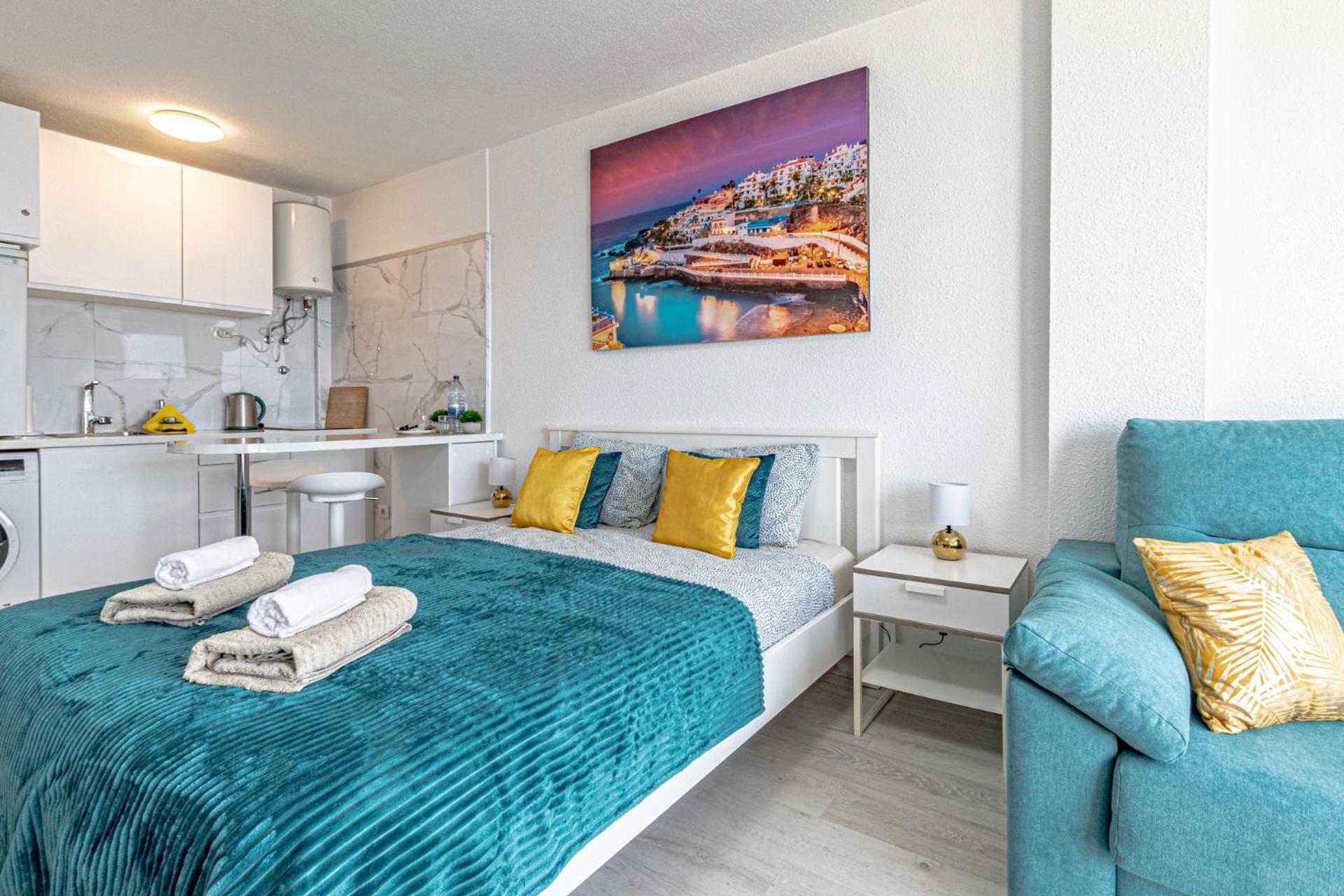 Oceanfront Studio By Dream Homes Tenerife Puerto de Santiago  Ngoại thất bức ảnh